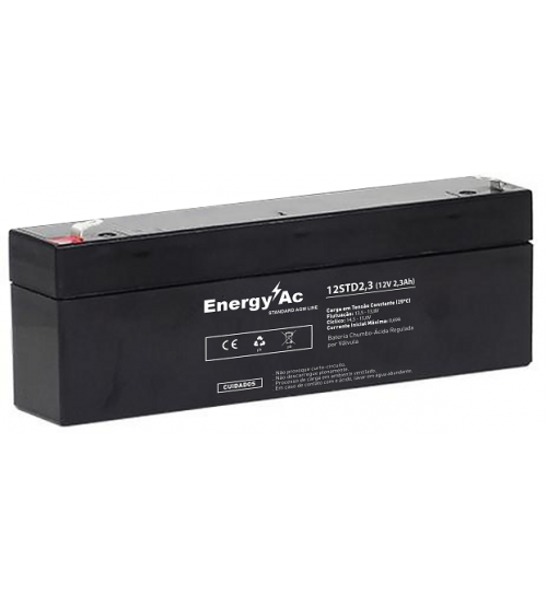 BATERIA - Energy AC - Standard AGM Line - 12V 2,3Ah - 12STD2.3